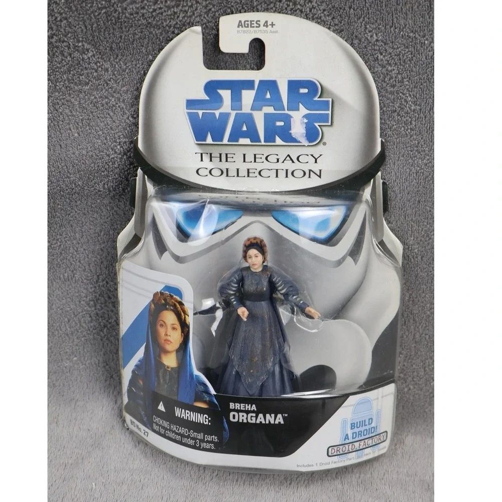 Hasbro Star Wars Legacy Bail & Breha Organa Action‎ Figure Lot Blue New Boxed